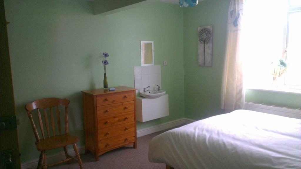 Bedroom for residents at Beudygwyn Farm