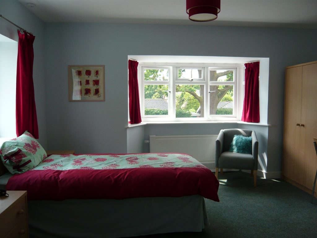 Bedroom at Whitehatch care service