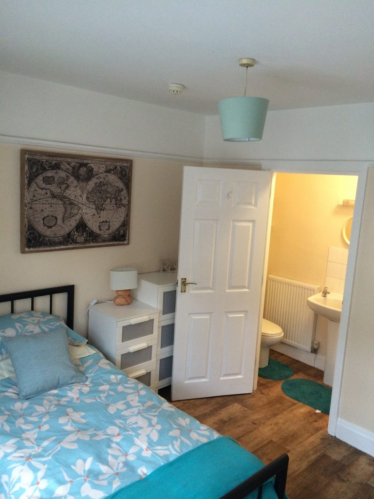 Bedroom at Portland Street care home