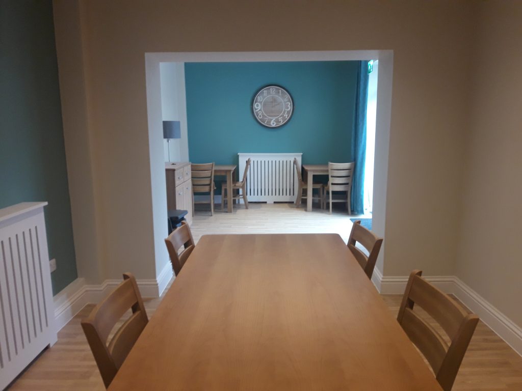 shows the kaye lodge social care service Dining Room