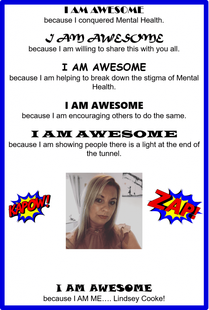 I am awesome mental health help