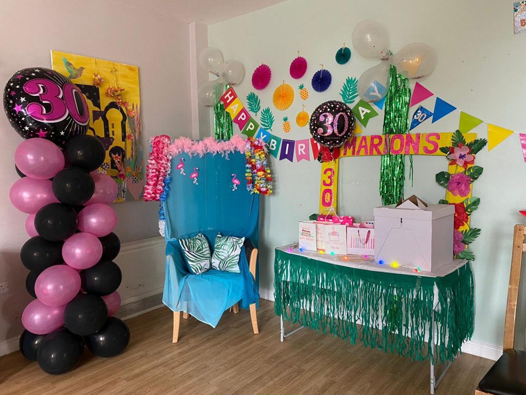 Meesons Lodge Social Care Service Birthday Party