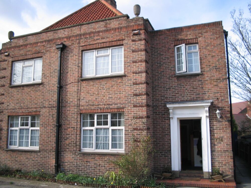 Front of St Helier Avenue home