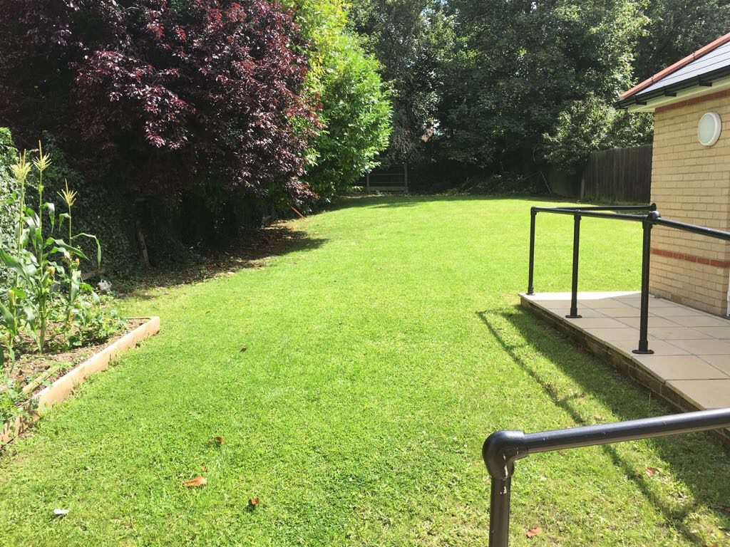 Garden for residents at Birdhurst Rise