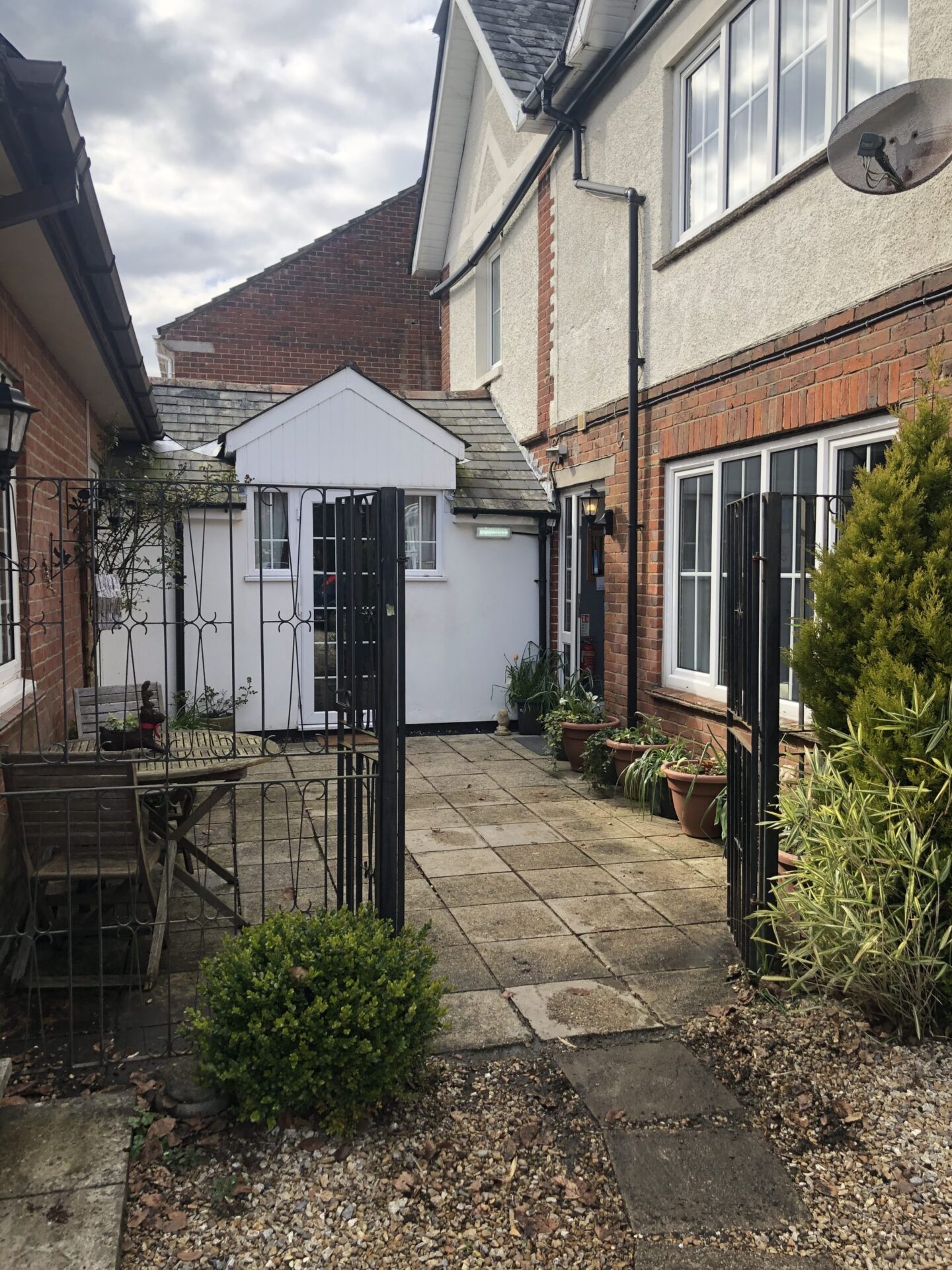 Outside Northfields House Social Care Service