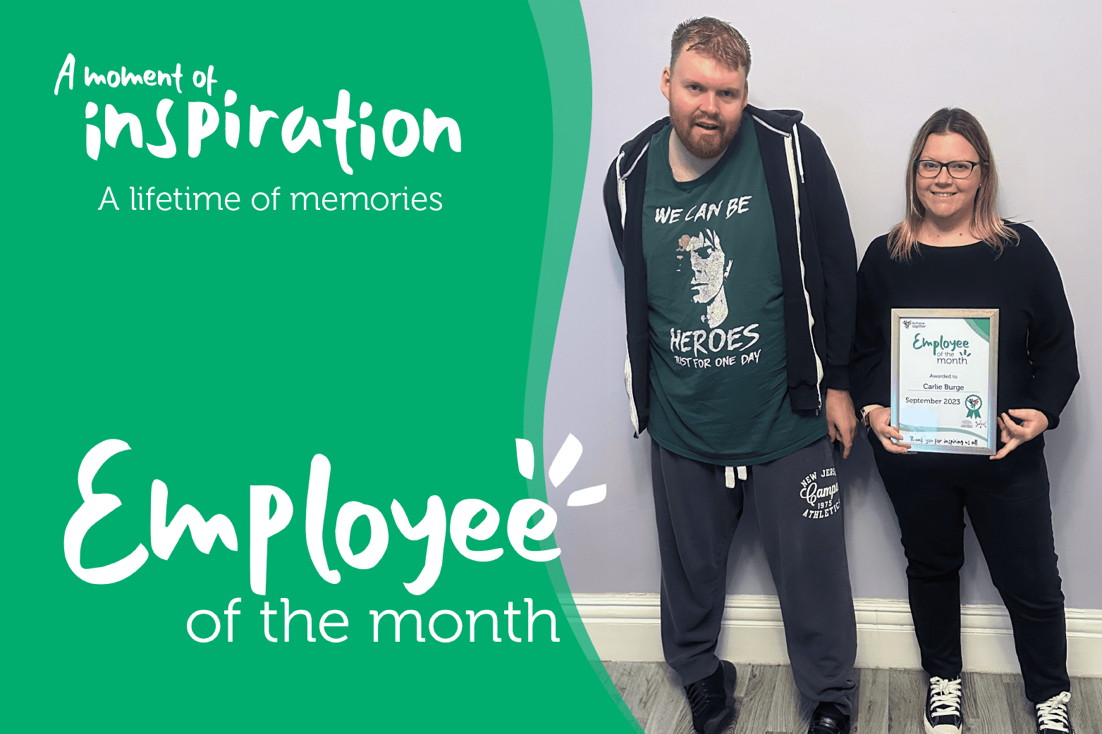 Carlie - September 2023 Employee of the Month - Achieve together