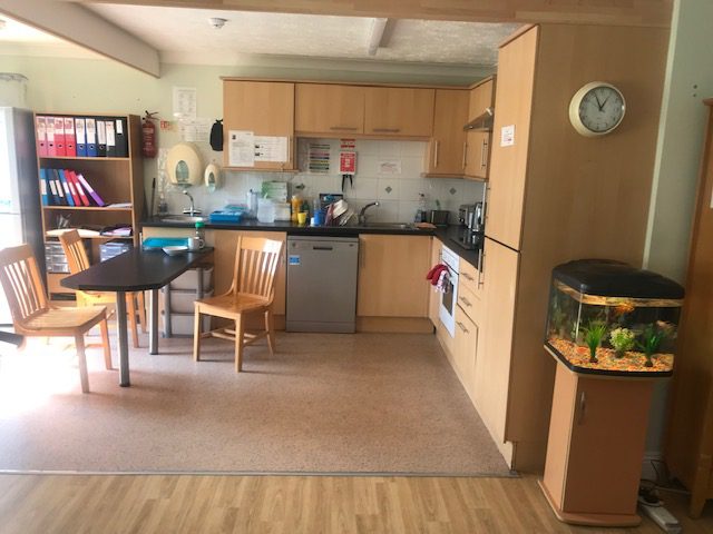 Kitchen at Twyford gardens care home