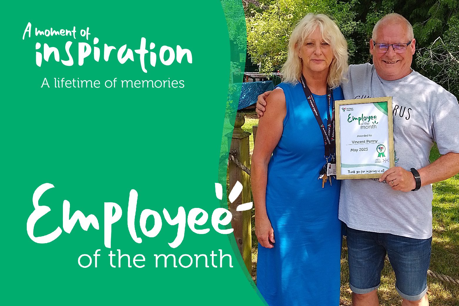 Vinny - May 2023 Employee of the Month - Achieve together