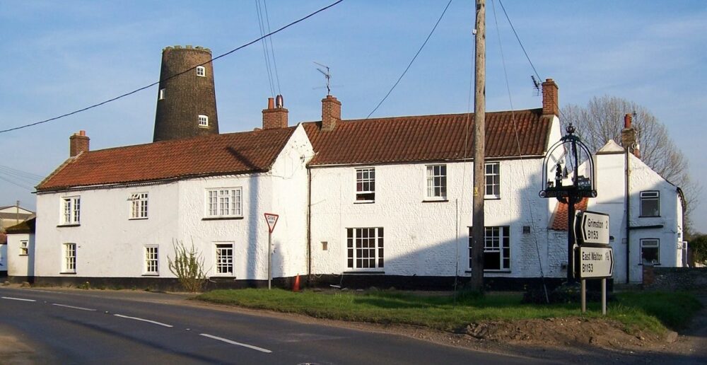 Front of Mill House care home