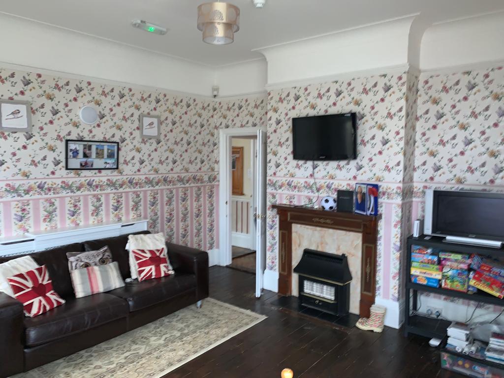 Common room for residents at Victoria Road