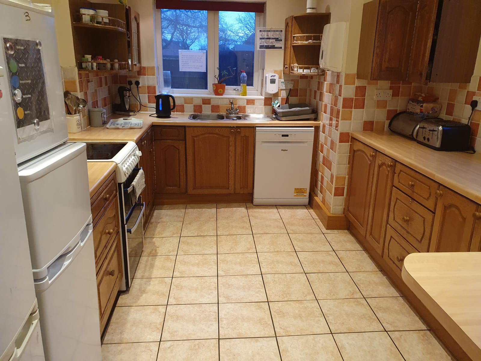The kitchen of st albans road care service