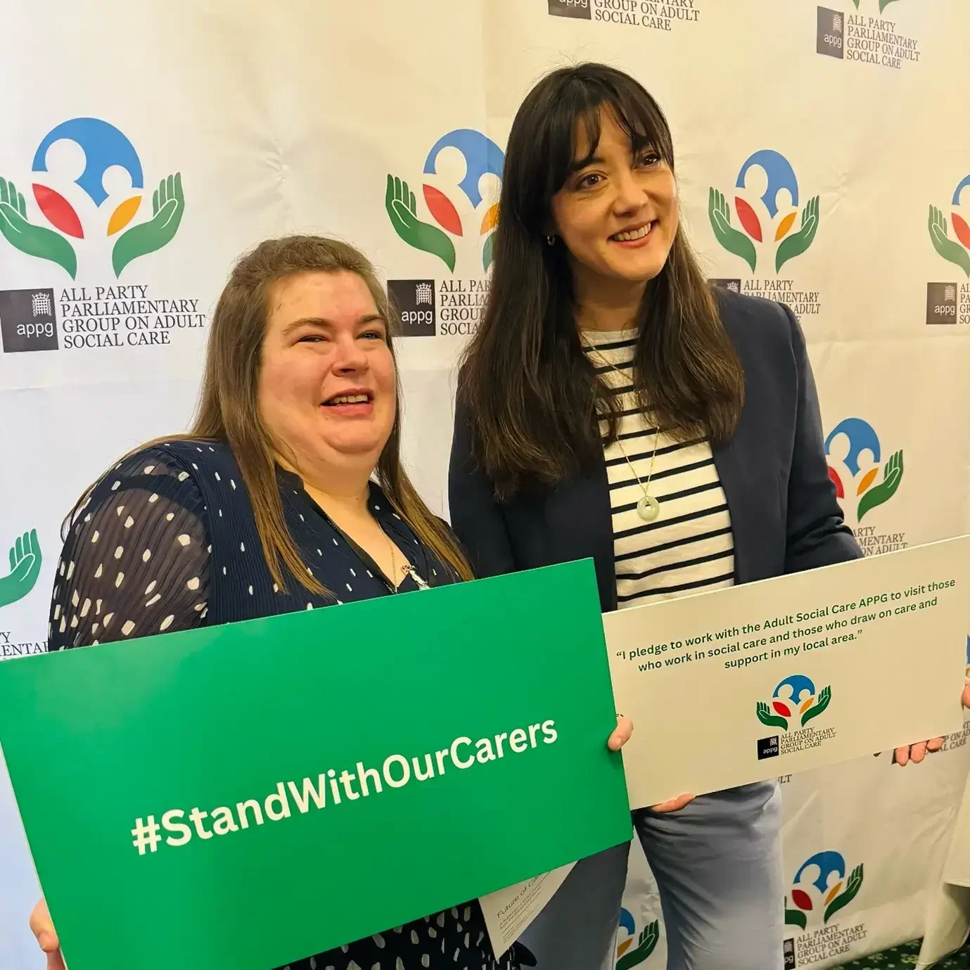 3) Mary with politician 1 3) Mary with politician 1