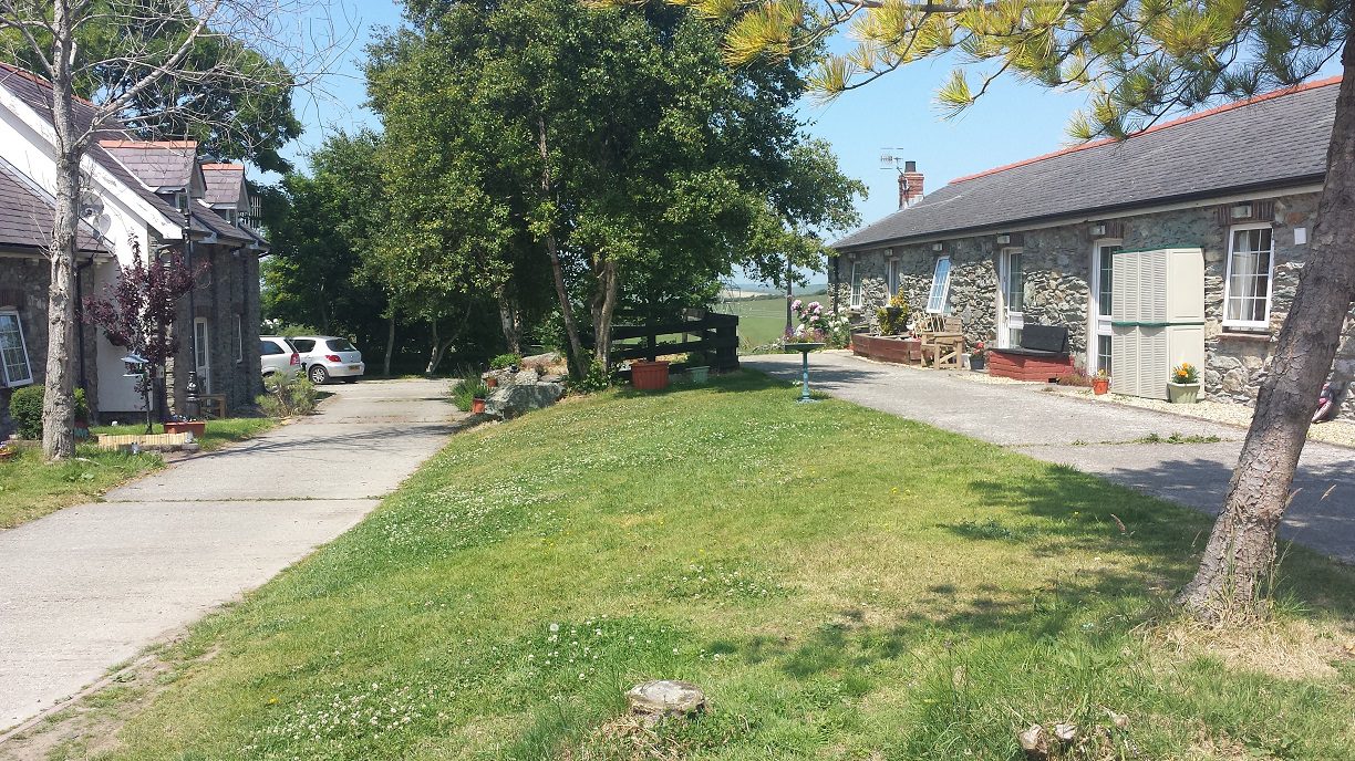 Gardens at Beudygwyn Farm